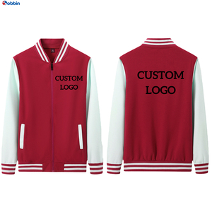 Chaqueta Universitaria para Hombre de Talla Grande, de Moda, con Forro Acolchado, Cuello Alto, Parches de Chenilla Personalizados, Resistente al Viento - Product Image 4