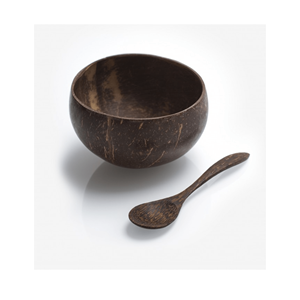 Vente en gros de bols en coquille de noix de coco Design Salade Smoothie ou coquille de noix de coco bol/bol de service Artisanat unique gravé/bol en noix de coco - Product Image 2