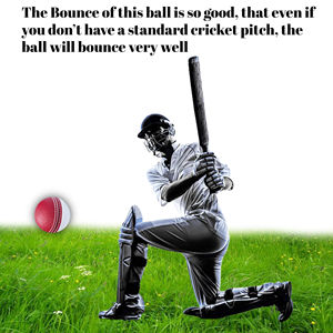 Ballon de cricket professionnel de qualité supérieure, 4 pièces, double couture, en caoutchouc, couleurs personnalisées, logo, construction de haute qualité pour les matchs sportifs - Product Image 5