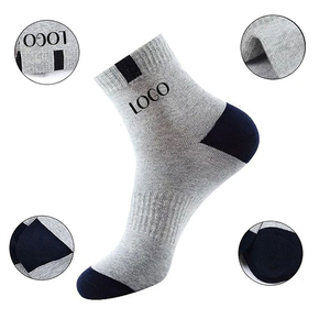 Different Colors New Wholesale <b>Socks</b> High Quality Customised Design <b>Men</b> <b>Socks</b> Winter Wear - Product Image 4