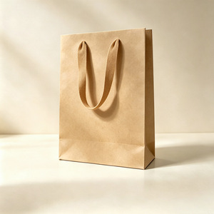 Sacs cadeaux en carton laminé pour bijoux, sacs à main haut de gamme pour boîtes à bijoux de luxe, logo personnalisé disponible, vente en gros en stock - Product Image 4