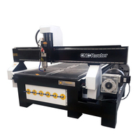 Fresadora CNC de 4 ejes para tablas de surf 3D de alta resistencia, máquina de fresado CNC rotativa de 4x8 pies con interfaz USB Mach3, máquina CNC para madera
