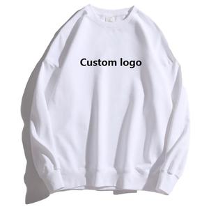 Sudaderas extragrandes personalizadas 2025 de algodón 100% con hombros caídos, de peso pesado, para mujer, de punto, con apliques de invierno, anti-bolitas - Product Image 4