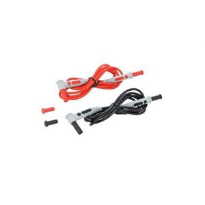 Chauvin Arnoux rojo/Negro moldeado recto/90 ° cables de silicona piezas y accesorios de instrumentos - Product Image 1