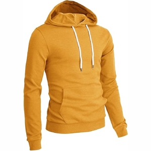 Sudaderas con Capucha Color Naranja, Sudadera con Capucha Estilo Pullover, Suave y Cómoda, Ropa Casual de Calle, Sudadera de Moda para Hombre y Mujer - Product Image 4