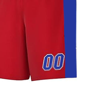 Conjunto de uniforme de baloncesto de moda para hombre pantalones cortos de verano de buena calidad BSCI Certificado de talla grande transpirable y diseño impreso - Product Image 6