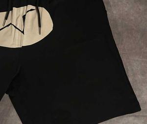 Short de survêtement d'été pour hommes à la mode High Street Fashion Short de survêtement en coton respirant imprimé graphique avec poches pour hommes - Product Image 2