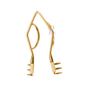 VENTA CALIENTE GORAYA GERMAN Manual Clase I Reutilizable Epicárdico Retractor-Pequeño Acero Inoxidable 1,25 ''(3,1 cm) CE ISO Aprobado - Product Image 2