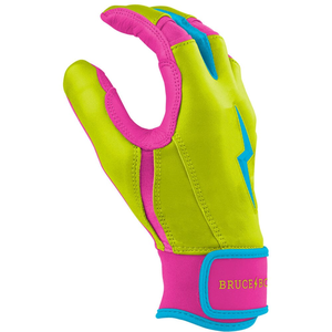 Venta caliente Brucebolt Batting Gloves 100% Premium Cabretta Leather Baseball Batting Gloves - Product Image 5