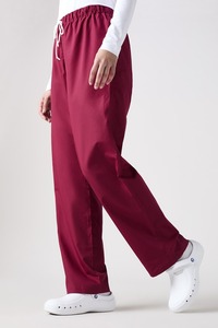 Haute qualité unisexe extensible tricoté soins infirmiers Scrubs hauts tenue médicale professionnelle médecins opticiens pantalon pantalon - Product Image 2