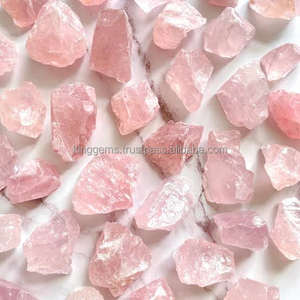 Meilleure vente vente en gros cristal naturel ROSE QUART pierre brute pour REIKI guérison méditation ROSE QUARTZ brut pierre tombée - Product Image 3