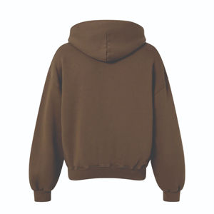 Sudadera con Capucha de Felpa de Algodón al por Mayor, Sudadera con Capucha Extra Grande con Cierre Personalizada para Hombre, Sudadera Básica de Algodón Combinado para Hombre - Product Image 2