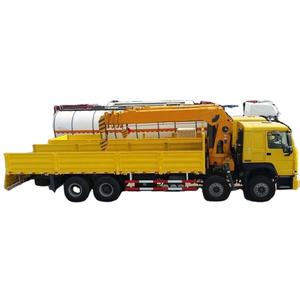 <b>Used</b> 1 16 Ton Knuckle Boom <b>Truck</b> <b>Crane</b> with Gearbox Engine Hydraulic Lift - Product Image 4