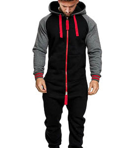 Ensemble de survêtements en molleton de coton Tenue d'hiver pour hommes Sports d'hiver jogging de style sportswear de course vêtements d'entraînement survêtement d'équipe - Product Image 3
