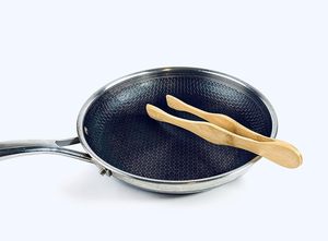 Pinzas para tostadora de madera de bambú, pinzas para tostadas, pinzas de cocina para cocinar, servir pan, encurtidos de frutas, 10,5 pulgadas, paquete de 4 - Product Image 5