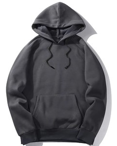 Sweat à capuche de haute qualité 100% coton sweats à capuche surdimensionnés épaules tombantes logo personnalisé sweat à capuche en coton mélangé - Product Image 2