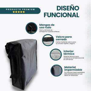 Bolsa de Transporte para Pizza Caliente, Impermeable, Resistente y Diseñada para Repartidores - Product Image 6