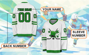 Camiseta de hockey sobre hielo Premium de alta calidad con sublimación personalizada y nombre y número personalizados con logotipo personalizado en Camiseta deportiva - Product Image 6