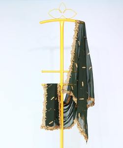 Modeste classique moderne grande taille caftan avec Dupattas style arabe Boutique Gharara costume pour l'Aïd et la fête - Product Image 5