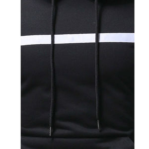 Pull en polyester/coton épais 180gsm coupe régulière haute qualité écologique anti-boulochage Streetwear brodé sans sweat à capuche - Product Image 6