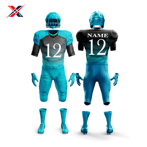 Jersey de fútbol americano de alta calidad hecho de tela transpirable de poliéster 100% para adultos Unisex Partido de entrenamiento oficial del equipo - Product Image 4