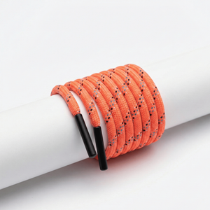 Custom Logo Eco-Friendly 100% Cotton 8-Strand <b>Braided</b> Modern Round Drawcord for Bags Shoes Garments | Waxed Finish Custom - Product Image 6