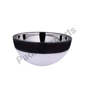 Premium Sleek Durable Rust-Resistant Stainless Steel Bowl Essential Modern <b>Kitchen</b> Tool Black - Product Image 1