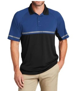 Hi Vis Reflective Safety Work Polos Hombres Ropa DE TRABAJO Fluorescente Amarillo Cinta reflectante Riding Traffic Custom Polo T Shirt - Product Image 4