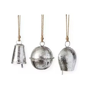 Campana colgante de Navidad de Metal moderna, muñeco de nieve, decoración festiva, ecológica, duradera, personalizable, tamaño, decoración del hogar de alta calidad - Product Image 5