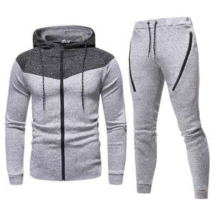 ชุดวอร์มสีล้วนมีฮู้ดพร้อมซับในขนแกะระบายอากาศเป็นมิตรกับสิ่งแวดล้อมชุดใส่กลางแจ้งและยิมโลโก้ออกแบบได้ตามต้องการ - Product Image 2