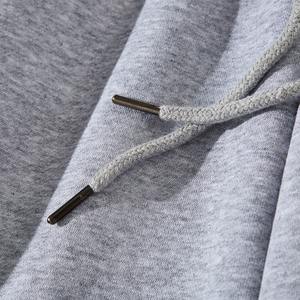 Pantalones de chándal para correr ajustados de algodón 100% para hombre, pantalones deportivos informales con logotipo personalizado de alta calidad, tela de lona, venta al por mayor - Product Image 2