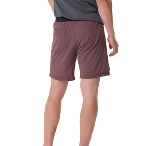 Pantalones cortos deportivos para hombre, diseño de tu logotipo, tela ligera, 100% algodón, novedad, venta al por mayor - Product Image 3