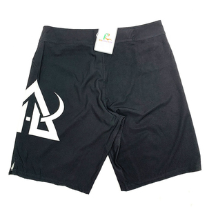 Solid Color <b>Mens</b> MMA <b>Boxer</b> Training Shorts Polyester Fight Shorts - Product Image 2