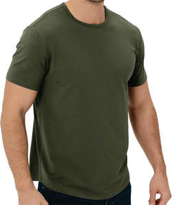 เสื้อยืดลูกเรือสำหรับผู้ชายเสื้อยืดปักโลโก้เสื้อ100% โพลีเอสเตอร์ลำลองแขนสั้นระบายอากาศได้ดีแห้งเร็วคุณภาพระดับพรีเมียม200g - Product Image 6