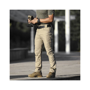 Tactical Cargo Pants Mens Fashionable Rip-stop <b>Windbreaker</b> Durable Breathable Climbing <b>Camping</b> Hiking Pants - Product Image 5