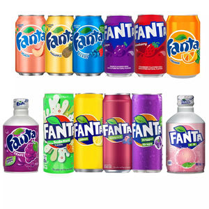 Bebida Carbonatada Fanta Exotic, 24 Latas de 330 ml, Sin Colorantes Artificiales, Sabores Naturales de Fruta de la Pasión, Melocotón y Manzana - Product Image 5