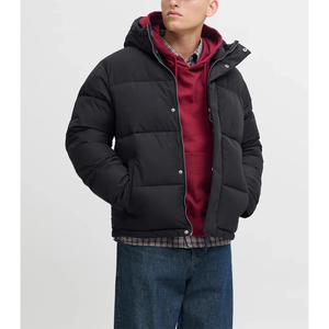 Men's Padded <b>Coat</b> Windproof Down <b>Bubble</b> Jackets Winter Custom Wholesale Custom Warm Wholesale Outerwear Outdoor Puffer Jacket - Product Image 3