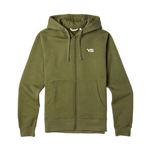 High Quality Men's <b>Hoodie</b> with Full Zipper and Own Logo Customized ODM Cotton Fleece Fabric Minimum Quantity Hooded Design - Product Image 3