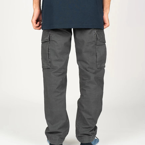 บริการขายส่ง OEM ของ RAZERS IMPEX กางเกงขายาวผู้ชายทรงฮิปฮอปสำหรับฤดูใบไม้ร่วง ทรงปกติ เป็นมิตรกับสิ่งแวดล้อม เอวกลาง ทรงตรง ระบายอากาศได้ดี ผลิตจากผ้าฝ้าย 100% - Product Image 2