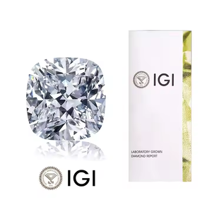 Ruha RECD063 IGI certifié VS1 clarté F couleur coussin coupe laboratoire cultivé CVD pierre diamants pour fiançailles mariage bijoux usage quotidien - Product Image 1