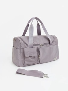 Bolsa Deportiva de Nailon Impermeable de Gran Capacidad para Mujer, con Compartimento para Zapatos, Personalizable con Logotipo, OEM, ODM, Marca Privada - Product Image 1