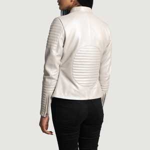 Vêtements de week-end et de fête Vestes pour femmes Nouveau Faux manteau en cuir PU gaufré Stand en satin Business Casual Wear Léger Imperméable - Product Image 6