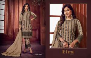 2022 Stylish Pakistani Indian Designer Heavy <b>Net</b> Sequence Embroidery Work for Weddings Eid Special <b>Dress</b> Wholesale Rates Surat - Product Image 6