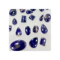 Achetez des cabochons de charoïte violette en ligne, pierre de charoïte au meilleur prix, formes et tailles variées, 20-40 mm, pierre précieuse naturelle de charoïte en vrac