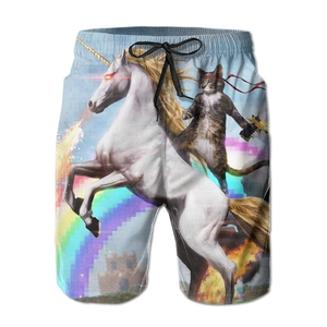 Shorts de Playa para Hombre de Alta Calidad Recién Llegados, Doble Capa de Malla, Personalizables, Impermeables, Ecológicos, Transpirables, Sólidos - Product Image 2