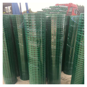 Çit bahçe hayvan muhafazaları için 1/2 kaynaklı tel 1/2 x PVC kaplı galvanizli yılında yüksek kalite tel örgü rulosu - Product Image 5