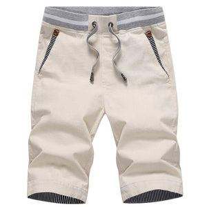 Shorts de basketball pour hommes de qualité supérieure, couleur personnalisée, 100% coton, solides, écologiques, taille élastique, séchage rapide, respirants - Product Image 5