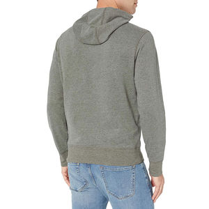 Sweats à capuche pour hommes avec fermeture à glissière conception directe approvisionnement d'usine couleur unie pour l'hiver OEM fabricant approvisionnement direct Hoodies - Product Image 2