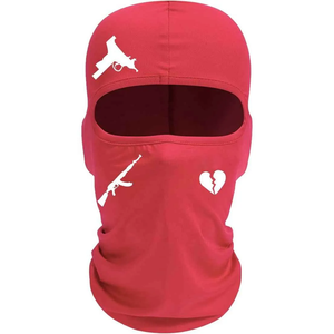 Balaclava unisexe personnalisée avec logo, couleur personnalisée, respirante, imperméable, 100% polyester pour le visage entier, vente chaude et populaire - Product Image 1