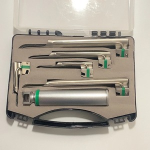 Fibra Óptica <span class=keywords><strong>Miller</strong></span> laringoscópio para anestesia veterinária-adultos uso animal humano | Hospital Vet Clinic Dog Cat Equipment - Product Image 1